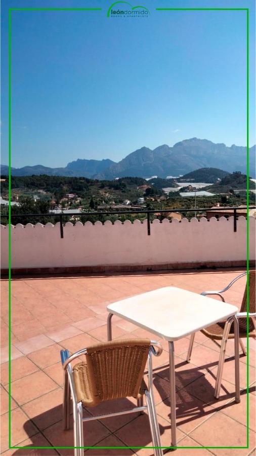 Leon Dormido Rooms & Apartments Polop Bagian luar foto